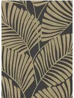 Palmenblätter Tapete Mala von Harlequin - Ebony