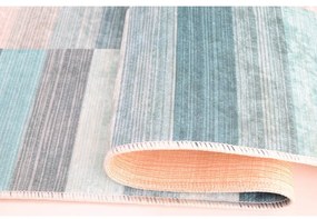 Tappeto blu lavabile 50x80 cm Hali – Vitaus