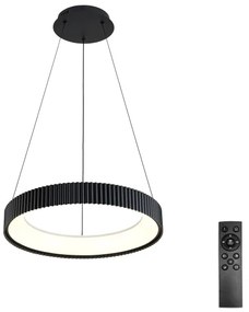 Brilagi - Lampadario LED dimmerabile a cavo FALCON MODERN LED/30W/230V 40 cm nero + telecomando