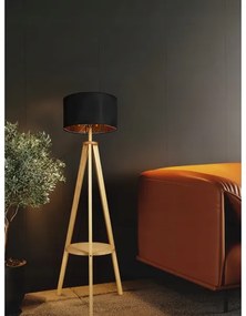 Lampada da terra 1xE27/40W/230V nera