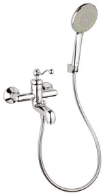 Rubinetto per vasca Lingaa per muro grigio cromato JACUZZI RUBINETTERIA