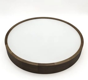 Brilagi - Plafoniera LED CARVALHO 4xE27/60W/230V rovere/noce Ø 57,5 cm