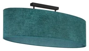 Duolla - Lampadario a plafone OVAL 2xE27/15W/230V verde