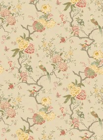 GP & J Baker Carta da parati Oriental Bird - Mole