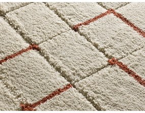 Tappeto color mattone/color crema 200x290 cm Brenda – Universal