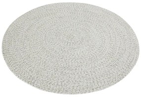 Tappeto rotondo per esterni bianco/beige ø 200 cm - NORTHRUGS