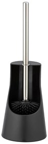 Spazzola per WC in silicone nero Arese - Wenko