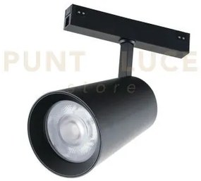 Faro davinci tema nero led 48v 30w 3210lm 4000k 16,1x19,7x10cm