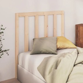 Testiera per letto 95x4x100 cm in legno massello di pino