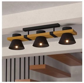 Eglo 43955 - Plafoniera MACCLES 3xE27/15W/230V