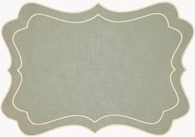 Tovaglietta americana con bordo ricamato Brisa