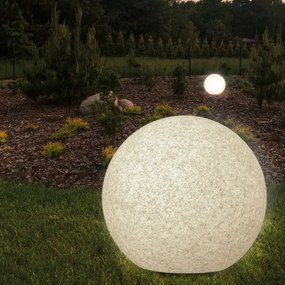 Lampada da esterno ARGENTO 1xE27/15W/230V diametro 30 cm IP65 grigio