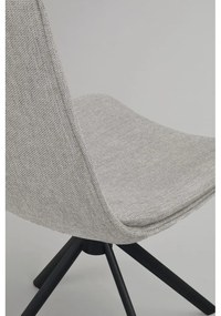 Sedie da pranzo girevoli beige in set di 2 Lowell - Rowico