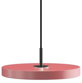 UMAGE - Asteria Mini Lampada a Sospensione Rosa/Top Nero UMAGE