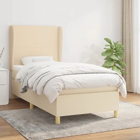 Giroletto A Molle Con Materasso Crema 80x200 Cm İntessuto /