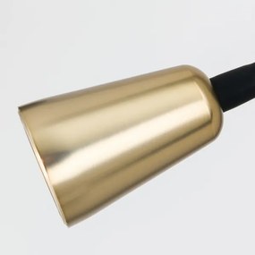 Orion - Lampada da parete flessibile dimmerabile DOTTY 1xGU10/10W/230V nera/ottone