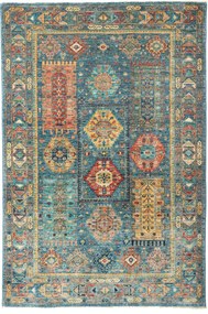 Samarkand Tappeto orientale 180 x 130 Marrone (Pakistan) Annodato A Mano
