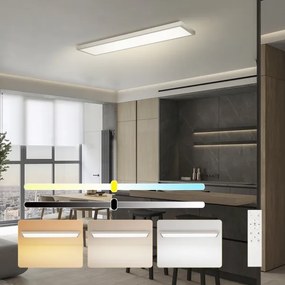 Brilagi-LED lampada da bagno dimmerabile FRAME SMART LED/50W/230V 120x30 IP44 + telecomando