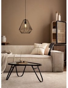 Eglo 43692 - Lampadario su corda STYPE 1xE27/40W/230V nero