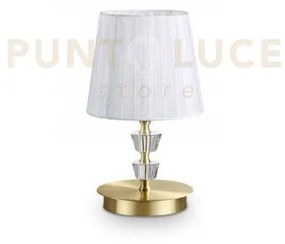 Lampada da tavolo pegaso tl1 small ottone