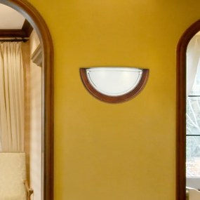 Brilagi - Applique ORBIS 1xE27/60W/230V 30 cm, finitura pino