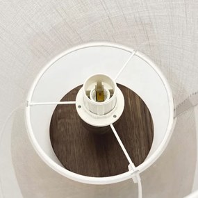 Brilagi - Lampada LED ANTHONY 1xE14/60W/230V rovere/noce/bianco