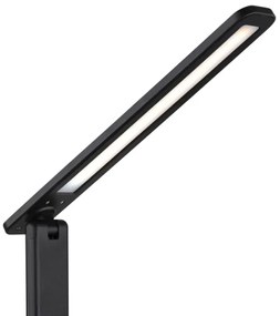 Globo 58439SA - Lampada da tavolo LED ricaricabile BRIGHTON con dimmer a sfioramento LED/4W/5V 1800 mAh nera