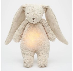 Moonie - Compagno di coccole con melodia e luce coniglietto 2.0 organic sabbia