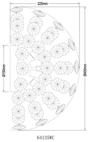 Globo 64135WC - Applique a LED KATRINA 6xG9/3,5W/230V cromo lucido