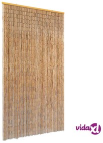 vidaXL Tenda Antimosche per Porte in Bambù 100x220 cm