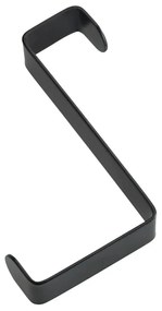 Set di 4 ganci per porte in nero opaco - Wenko
