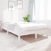 Giroletto Bianco 200x200 cm in Legno Massello di Pino cod mxl 61884