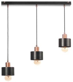 Lampadario a sospensione con filo BODO 3xE27/60W/230V