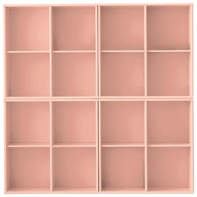 Libreria rosa da appendere 140x140x27 cm Mistral – Hammel Furniture