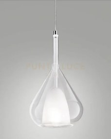 Edison 3481-50-241 vetro trasparente completo di cavo x kit luci se...