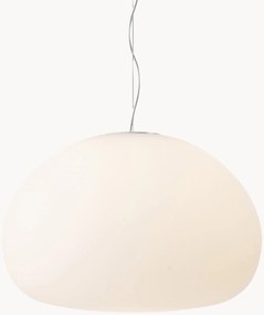 Lampada a sospensione grande in vetro soffiato Fluid
