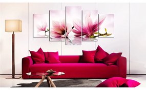Quadro Magnolie fiori rosa