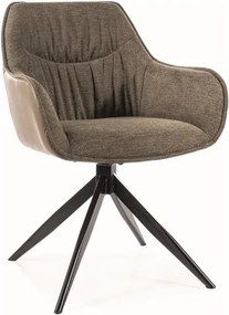 Sedia Sempre Brego oliva 77/nero
