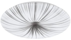 Plafoniera LED Nieves Ø 51 cm bianco IP20 bianco caldo, 3710 lumen EGLO