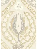 Lewis & Wood Carta da parati Benaki - Beige Biscuit