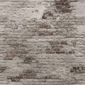 Fotomurale Old Brick Wall Grigio /