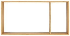 Mensola in bambù di colore naturale 70 cm Ember - House Nordic
