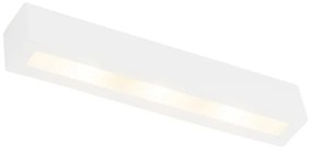 Applique moderna bianca 3 luci - Tjada Novo