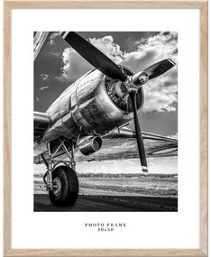 Cornice color naturale da appendere, 43 x 53 cm Floryda - Styler