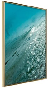 Poster  Depth of the Ocean  Cornice Quadri Cornice d'oro, Larghezza x Altezza Home decor 20x30