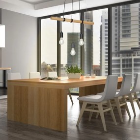 Briloner 4015035 - Lampadario a sospensione con filo 3xE27/25W/230V