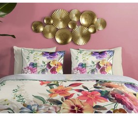 Biancheria da letto singola in cotone biologico Flower Garden, 140 x 220 cm Organic - Descanso