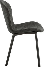 Sedia da pranzo grigio scuro Esra – Actona