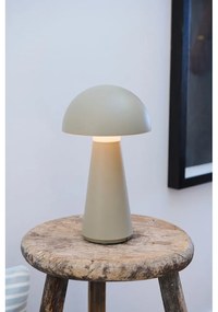 Lampada da tavolo LED grigia con telecomando (altezza totale 28 cm) Sam – Sirius