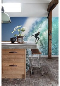 Fotomurale Surfer, blu